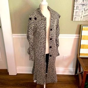 Women leopard jacket